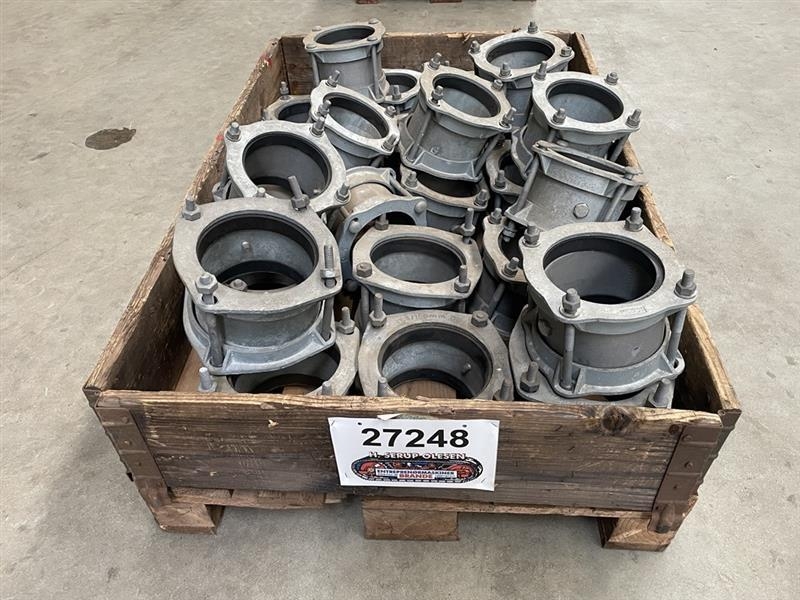 Rørsamlere, galvaniseret ø139.7 mm - 141.3 mm