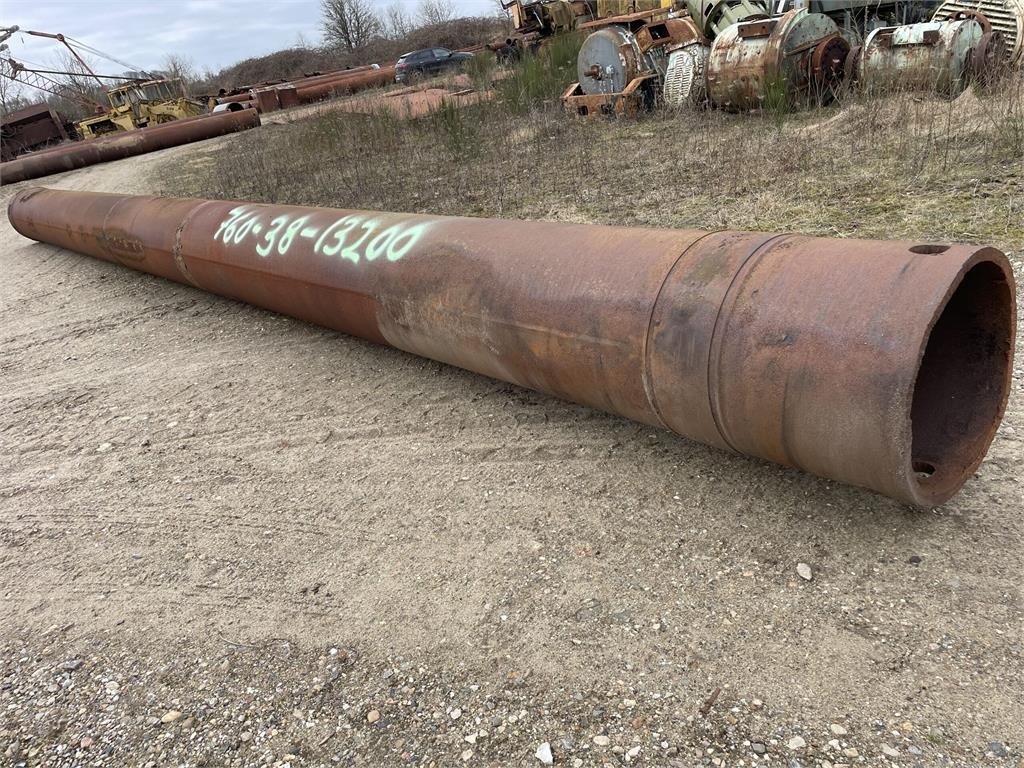 Stålrør ø760x38x13200 mm