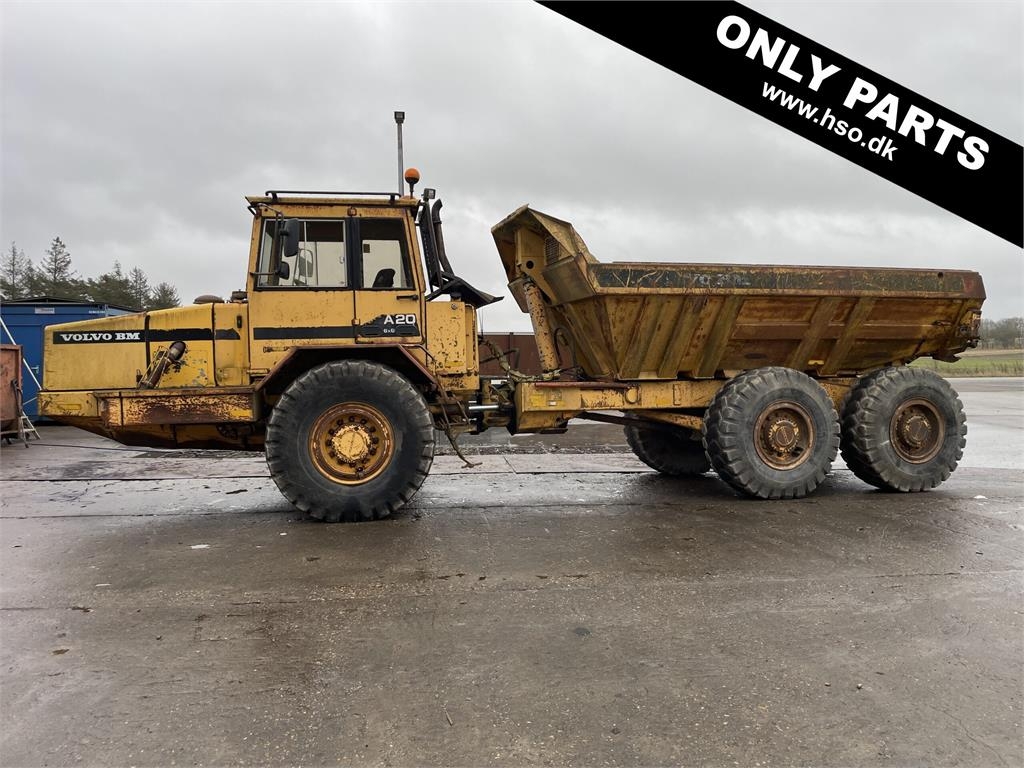 Volvo A20 dumper 6x6 - til ophug