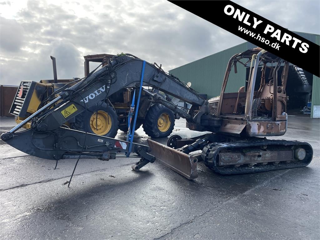 Volvo ECR88D gravemaskine - til ophug