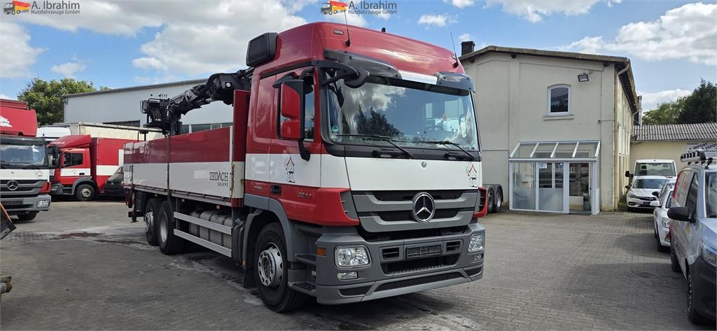 Grue tout-terrain Mercedes-Benz Actros 2544L HIAB 166- E 3 | einsatzbereit Lift-Le — occasion 2013
