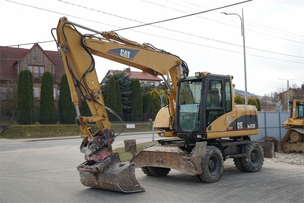 CAT M313C / KOPARKA KOŁOWA / TILT OBROTNICA /