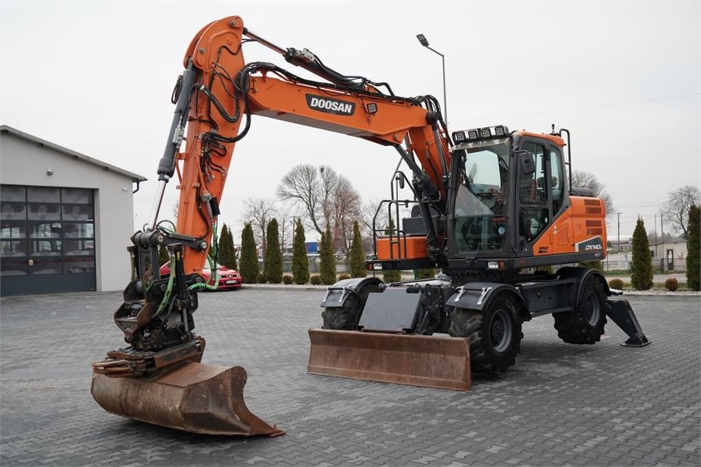 Doosan DX 140W / KOPARKA KOŁOWA / ROTOTIL / JOYSTICK / P