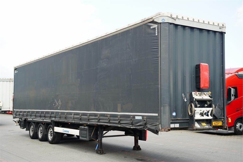 Krone FIRANKA / 385/55 R22,5 / DACH PODNOSZONY /