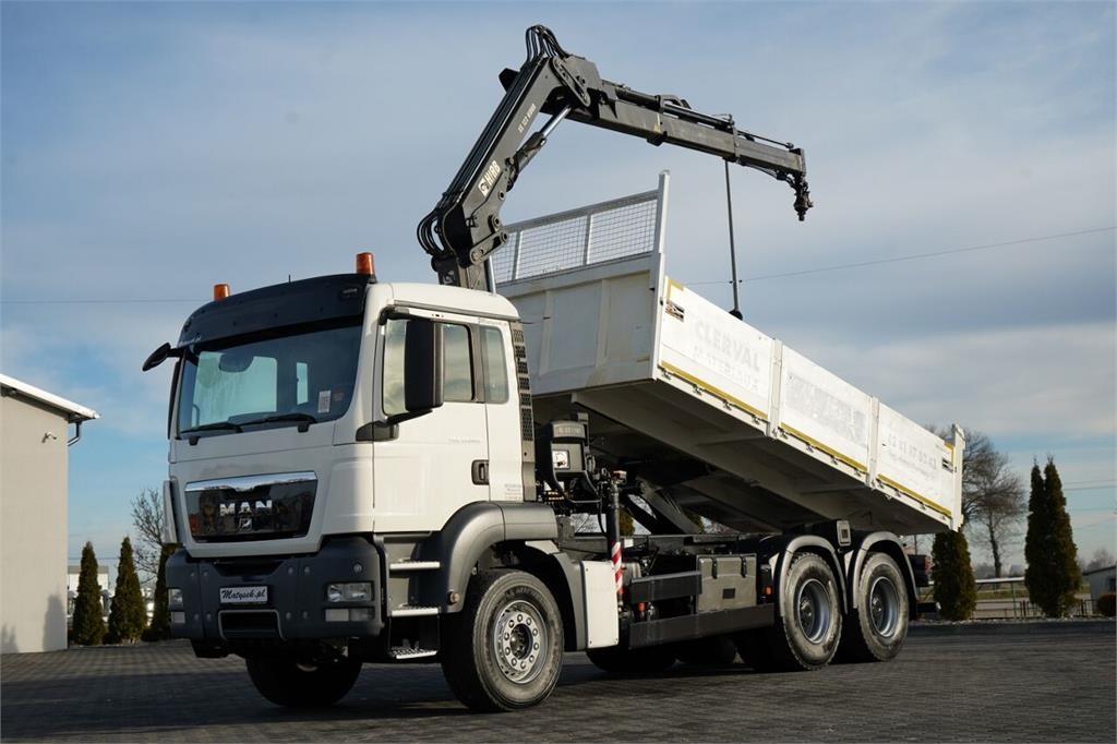 MAN TGS 33.360 / 6x4 / WYWROTKA TYLNOZSYPOWA 5,8 M + H