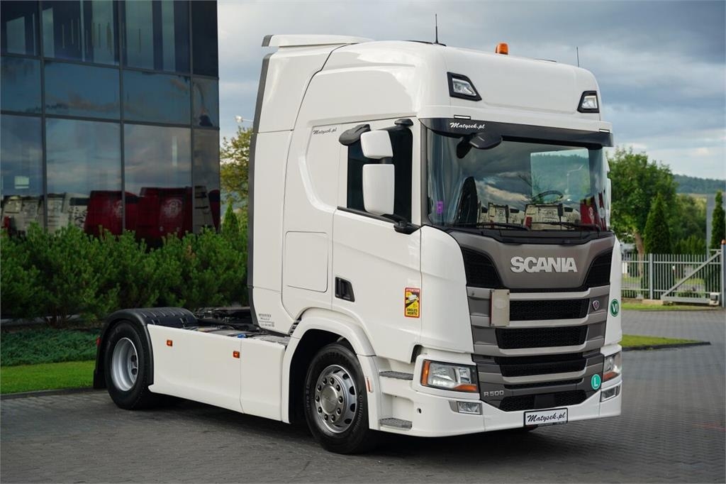 Scania R 500 / RETARDER / I-PARK COOL / 2022 ROK / PO ZŁO