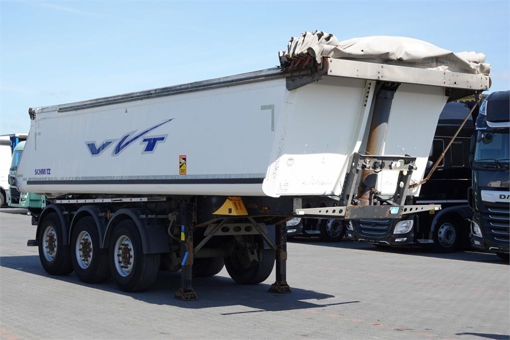 Schmitz Cargobull WYWROTKA / 24 m3 / ALUMINIOWA / OŚ PODNOSZONA / S