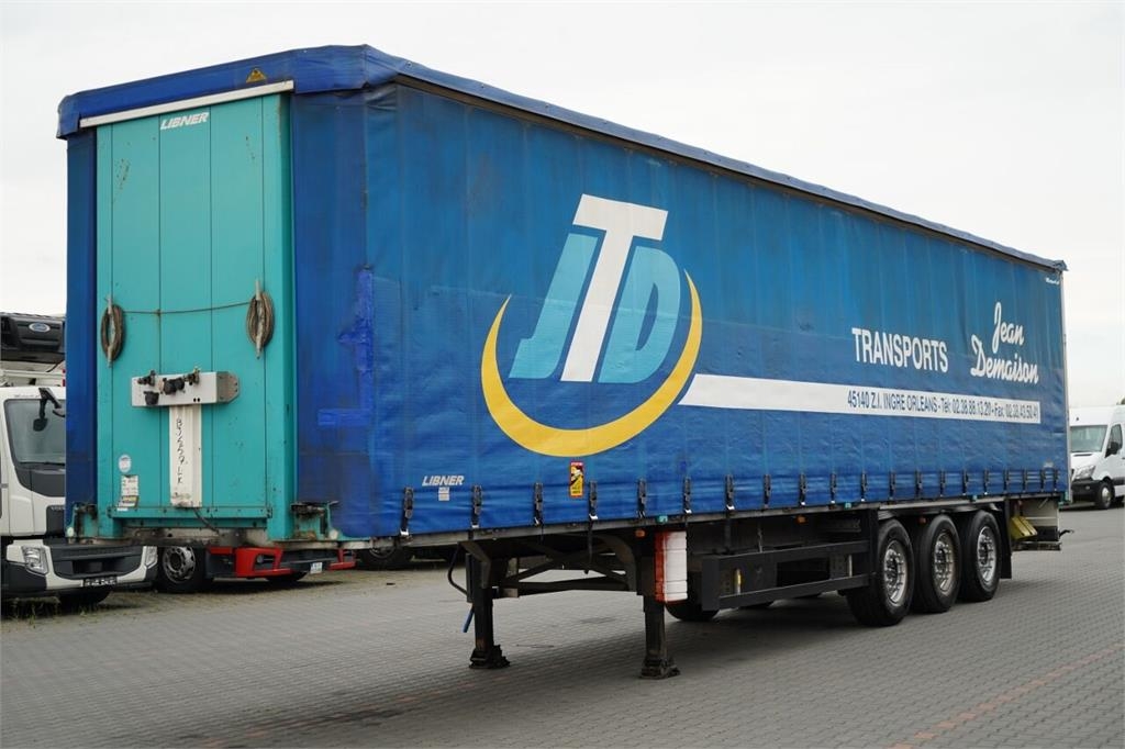 Schmitz Cargobull BURTO-FIRANKA / STANDARD / OŚ PODNOSZONA