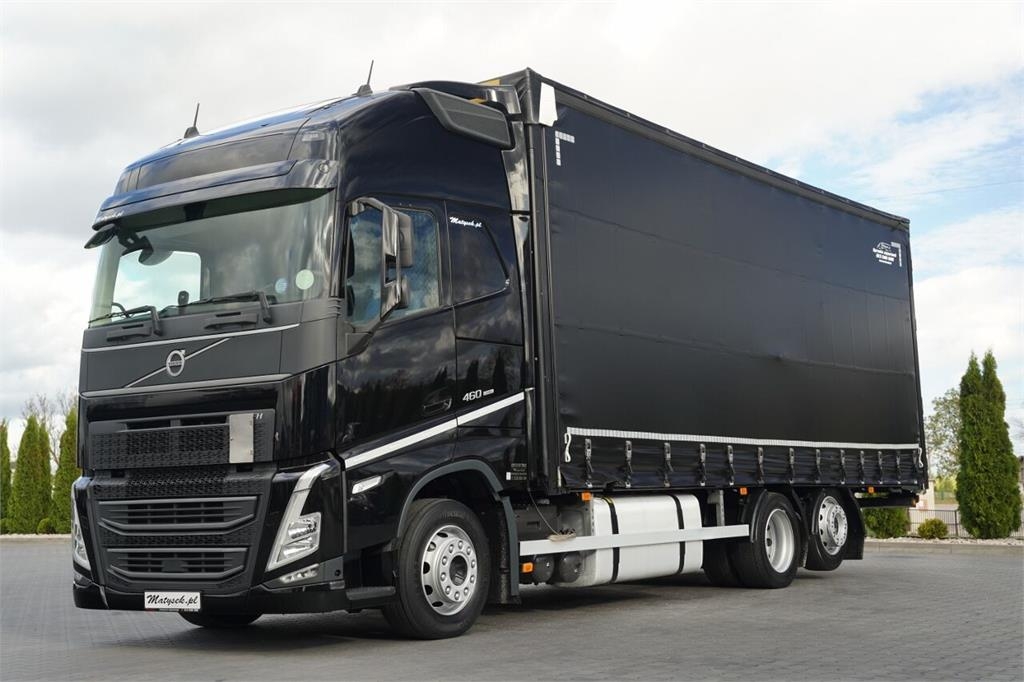 Camion PLSC Volvo FH 460 / XXL / FIRANKA - 7,7 M / 6x2 / OŚ PODNOSZO — occasion 2021