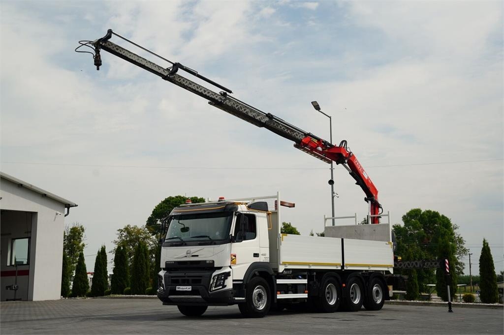 Camion plateau Volvo FMX FMX 460 / 8x4 / SKRZYNIOWY - 6,1 M / HDS FASSI — occasion 2021