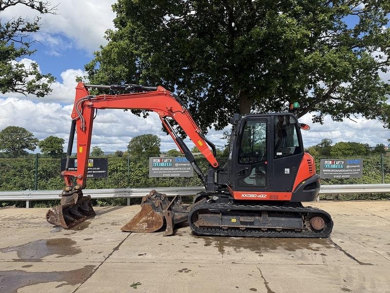Kubota KX080-4A2 Excavator