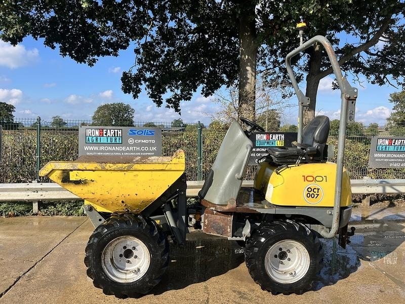 Mini-tombereau Wacker Neuson 1001 — occasion 2016, 2 238 h