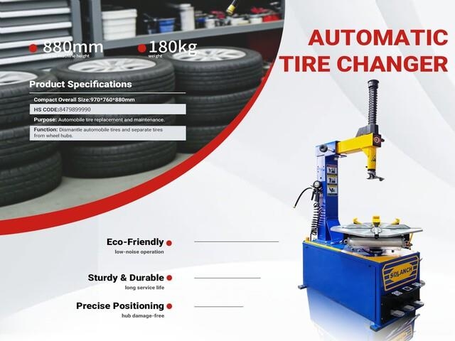 2026 TC-BLUE Tire Changer (Unused)