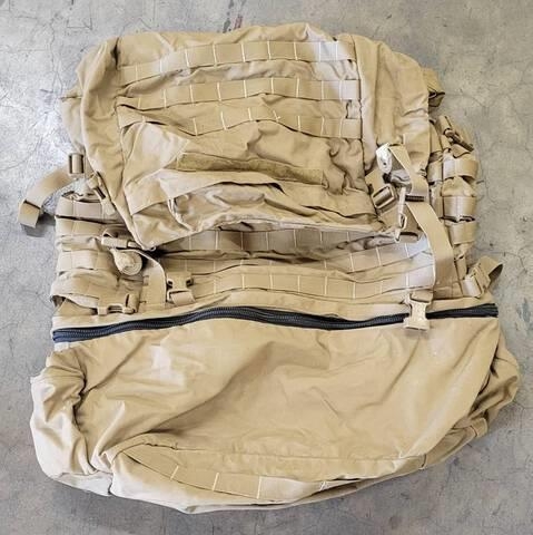(Apprx: 100) USMC Coyote FILBE Main Backpack