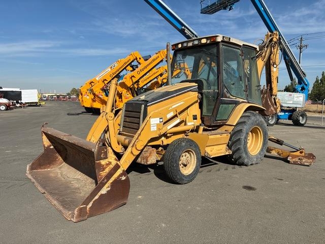 Tractopelle Caterpillar 420D — occasion 2002