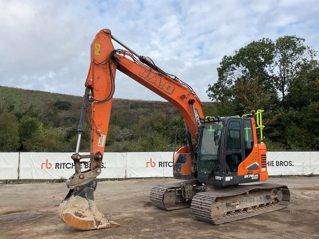 Pelle sur chenilles Doosan DX140LCR-7 — occasion 2024, 3 277 h
