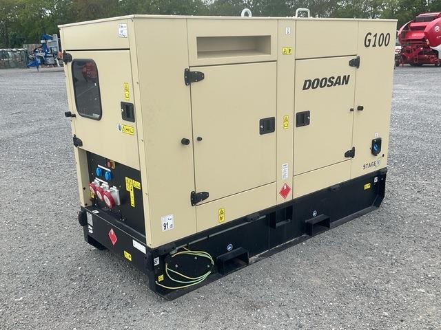 Groupe électrogène Doosan G100 — occasion 2023, 2 h
