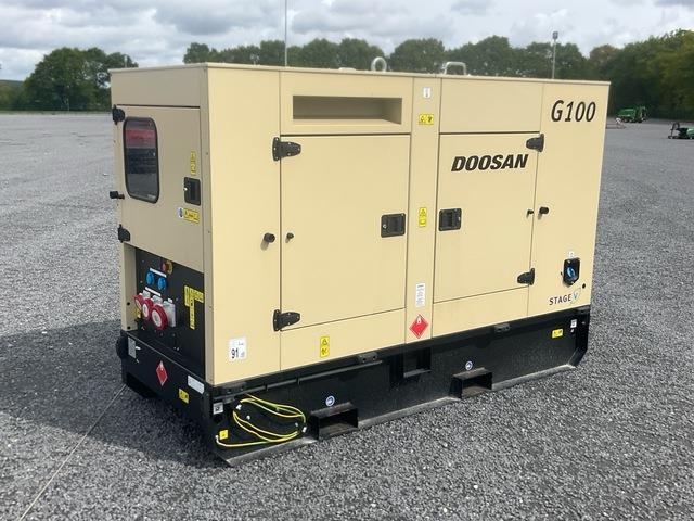 Groupe électrogène Doosan G100 — occasion 2023, 113 h