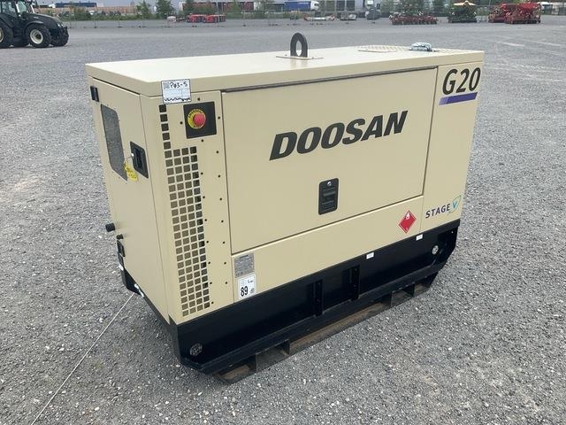 Groupe électrogène Doosan G20 — occasion 2023, 1 h