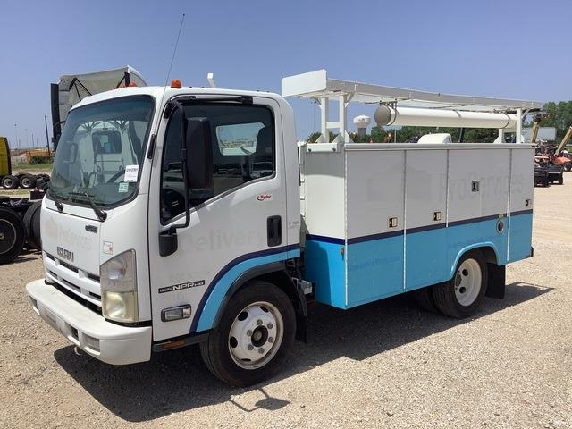 Utilitaire benne Isuzu NPR-HD — occasion 2014