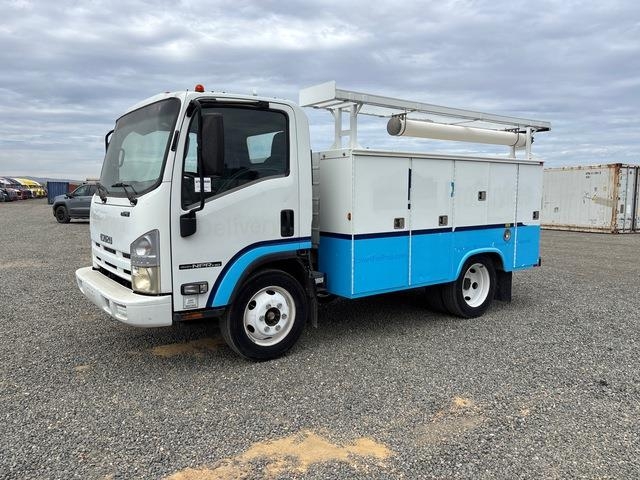 Utilitaire benne Isuzu NPR-HD — occasion 2014