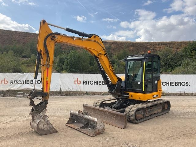 Mini-pelle JCB 86C-1 — occasion 2019, 3 898 h