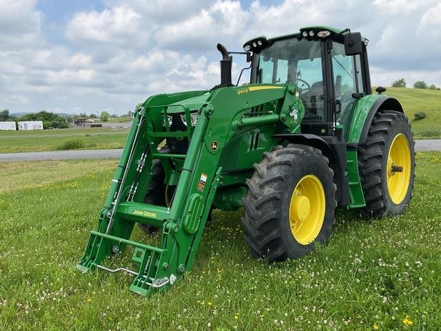 Tracteur agricole John Deere 6155M — occasion 2024, 202 h