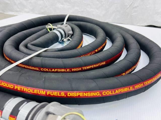 Quantity of (10) 1.5 in x 25 ft Semi Rigid Fuel/Wa
