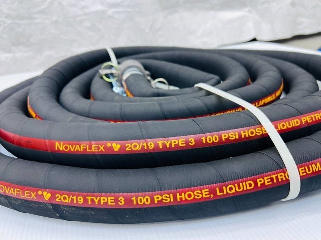 Quantity of (10) 1.5 in x 25 ft Semi Rigid Fuel/Wa
