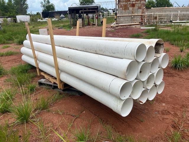 Enrouleur d'irrigation Quantity of (15) Contech A-2000 13 ft x 8 in Drain — occasion