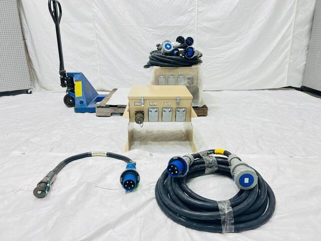 Quantity of (3) Power Distribution Boxes w/ Cords