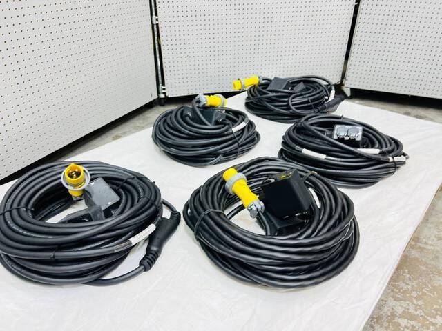 Quantity of (5) LEX 75 ft 'Y' Power Distribution C