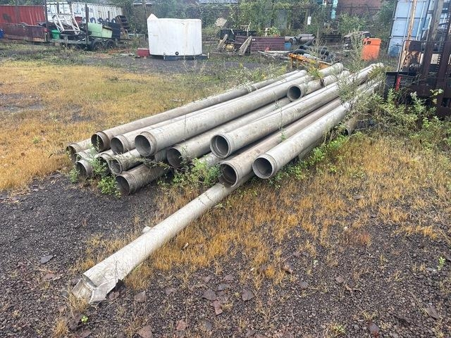Enrouleur d'irrigation Quantity of 510 Linear Ft Aluminum Pipe Pipe — occasion