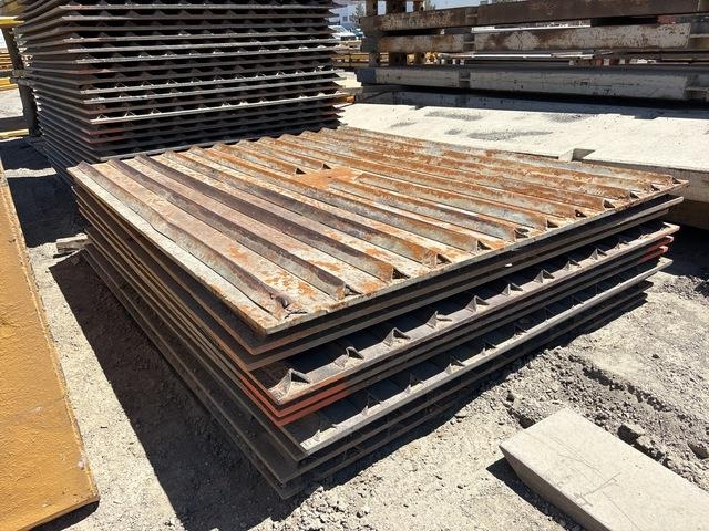 Quantity of (6) 8 ft x 10 ft x 1 in Rock Plates