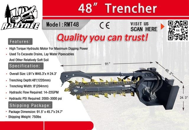 Trancheuse Raytree RMT48 — occasion 2026