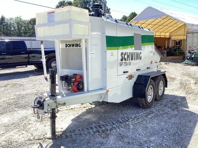 Camion pompe à béton Schwing WP750-18X — occasion 2025, 87 h