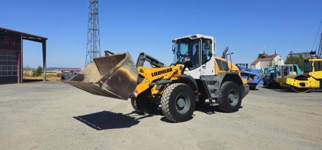 Liebherr L 526 Radlader Kabelbrand