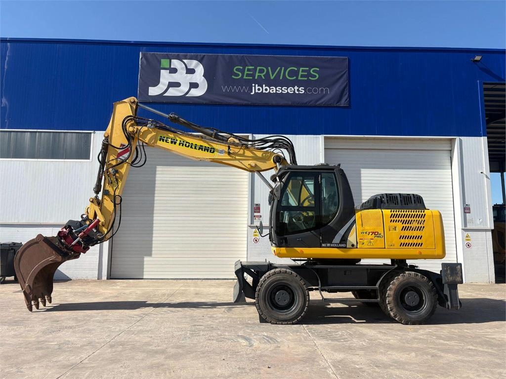 New Holland WE170B ** solo 2.543 horas, Rototilt**