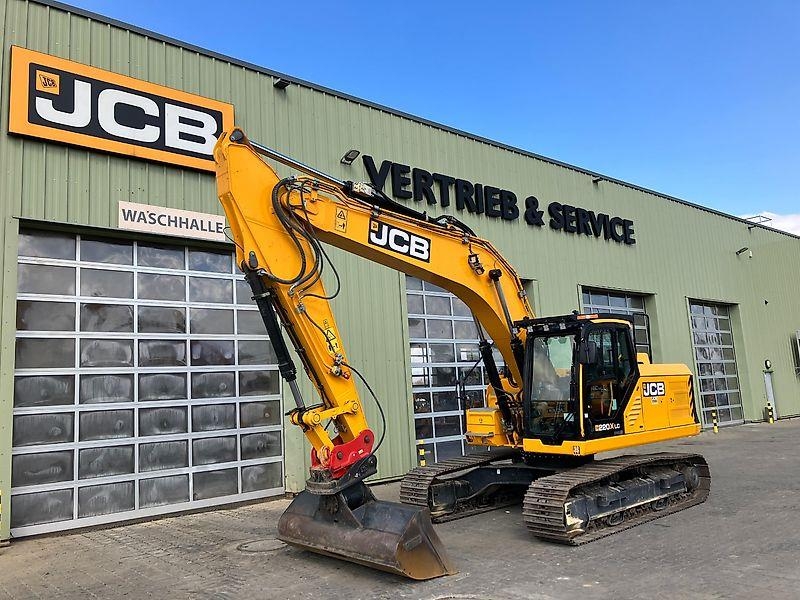 Pelle sur chenilles JCB 220X mit Wolff Abbruchgitter — occasion 2022, 1 200 h