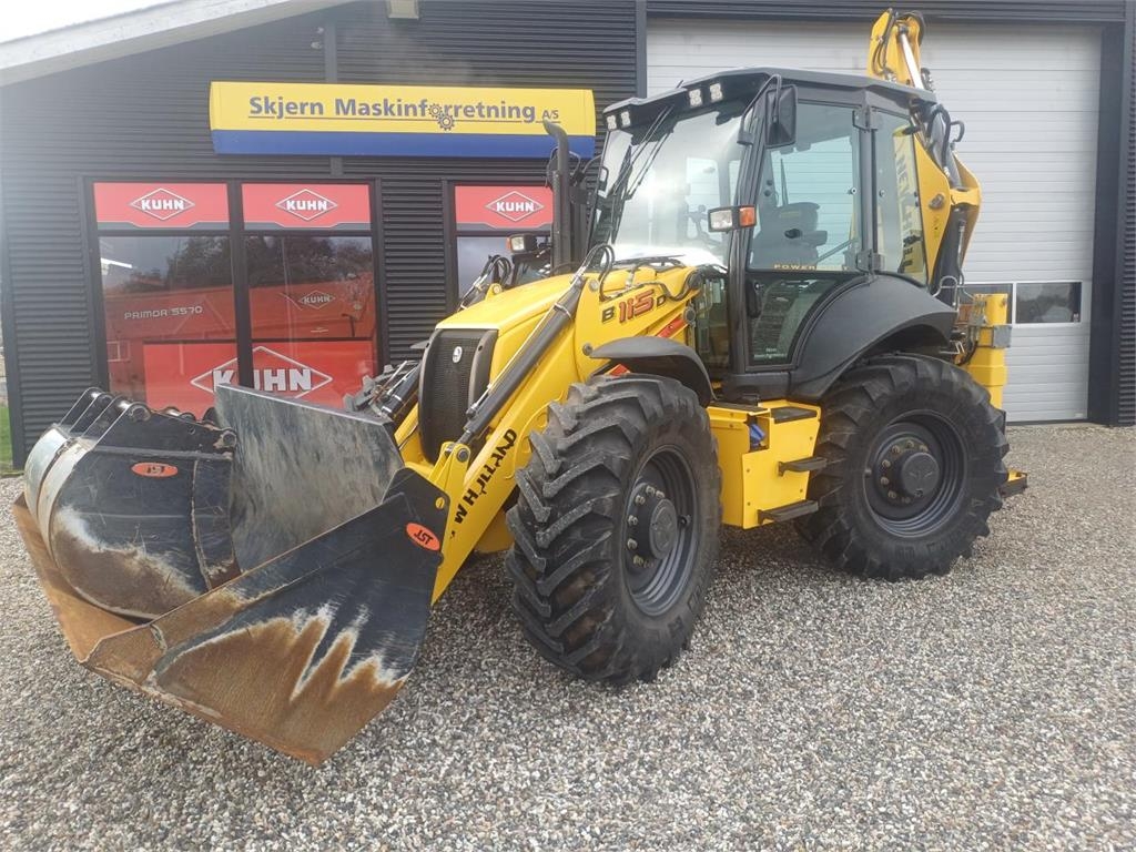Tractopelle New Holland B115D TC SS 4WD — occasion 2024, 740 h