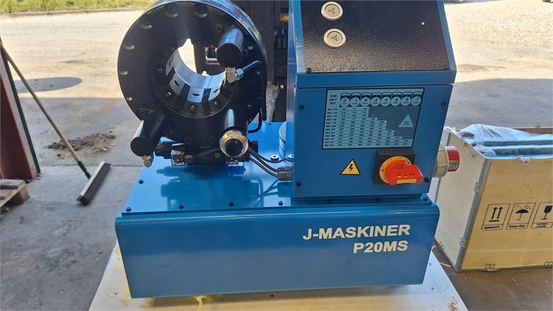 J-Maskiner Hydraulik presser