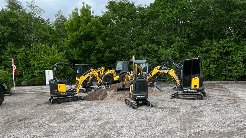 New Holland Alt i entreprenørmaskiner.
