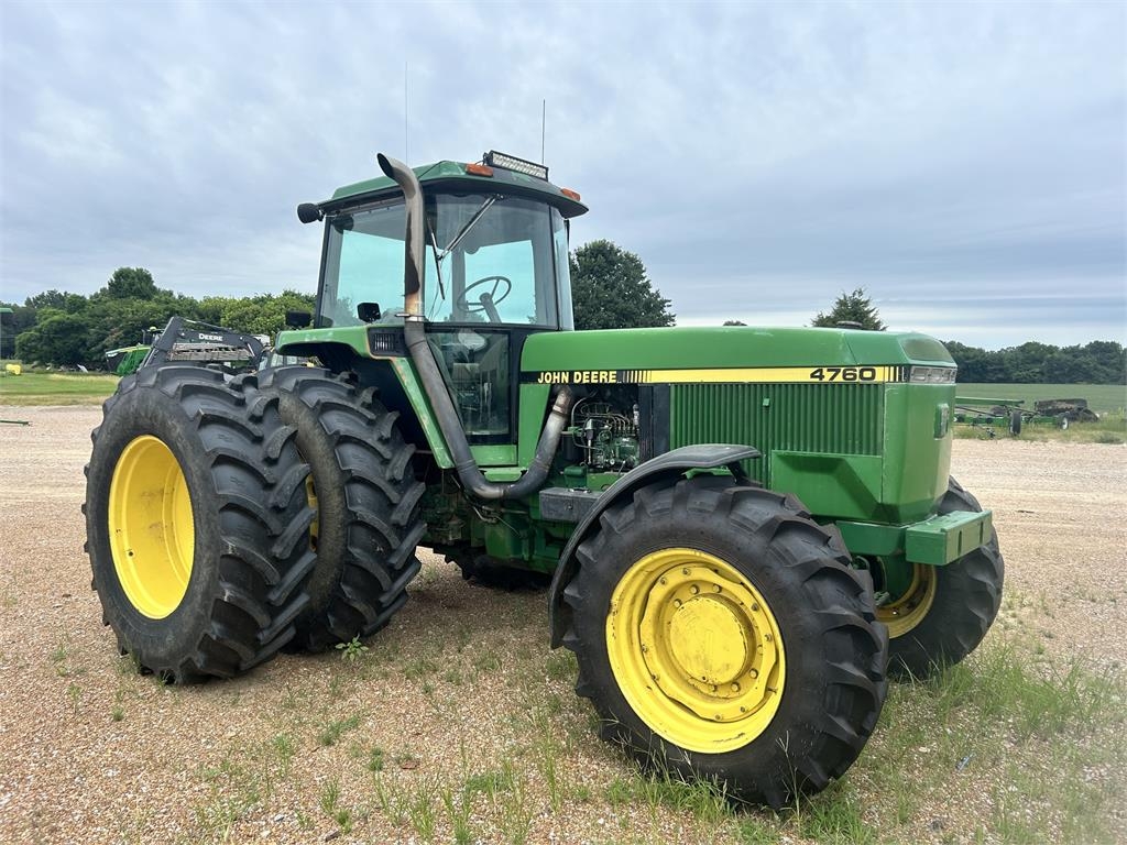 Tracteur agricole John Deere 4760 — occasion 1992