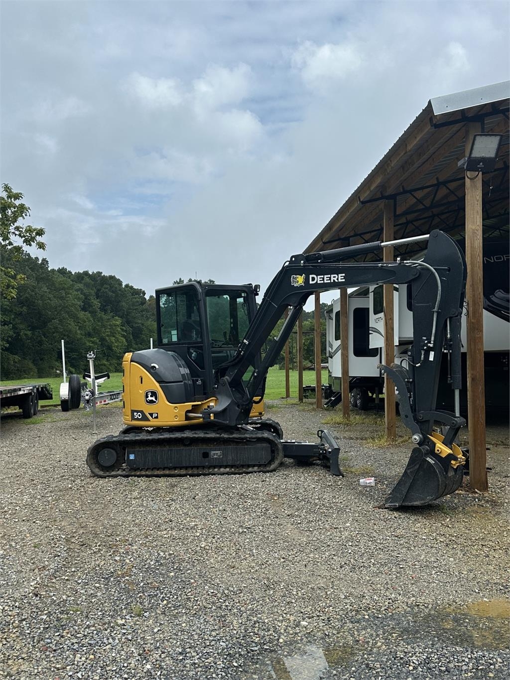 Mini-pelle John Deere 50 P — occasion 2024, 32 h