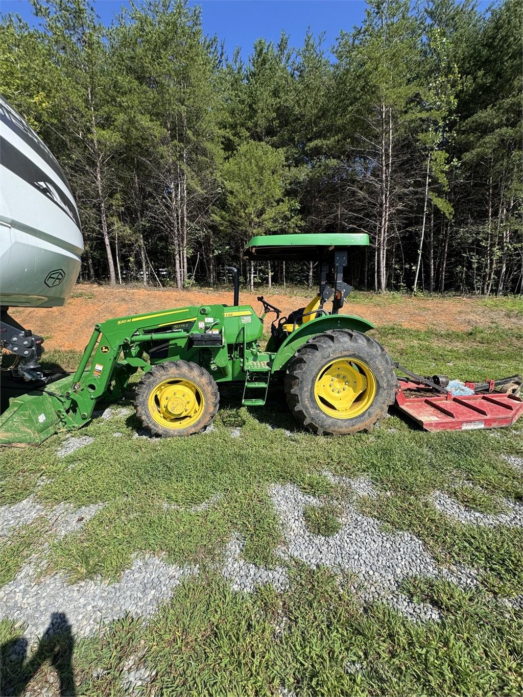 Tracteur agricole John Deere 5075E — occasion 2019, 612 h