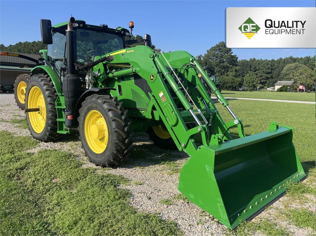 Tracteur agricole John Deere 6R 155 — occasion 2024, 256 h