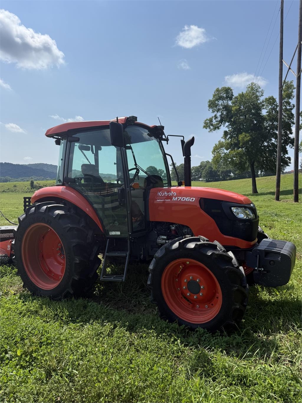 Tracteur agricole Kubota M7060 — occasion 2024, 385 h