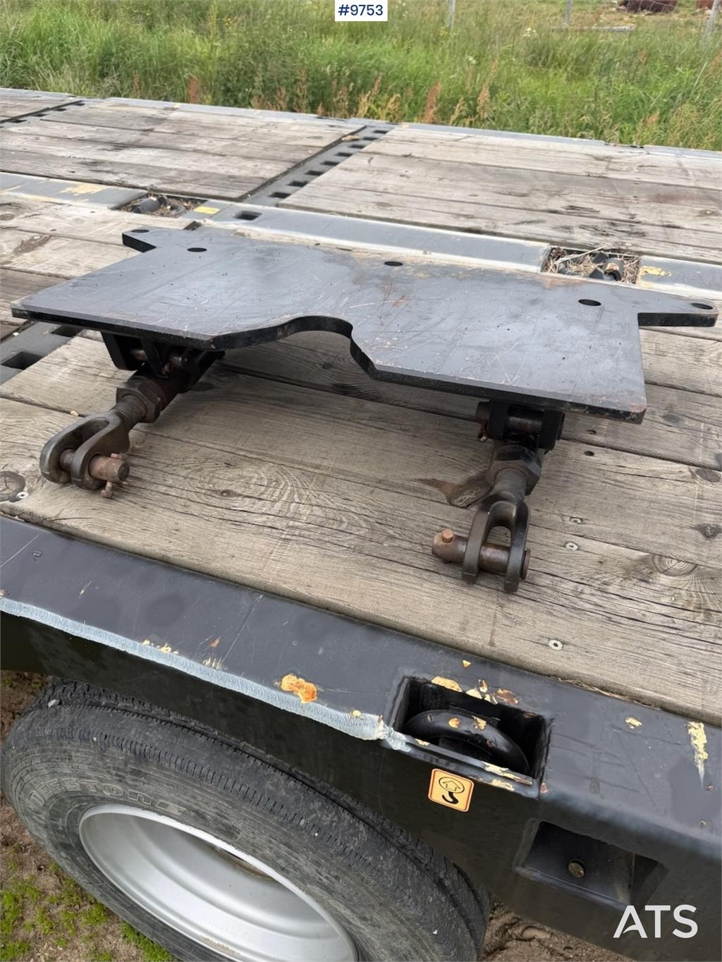 Brøyteplate Til traktor m/ universal feste
