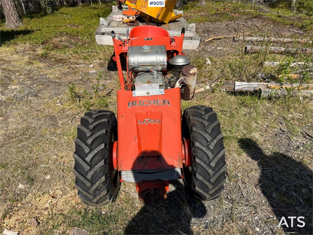Bucher 2-hjulstraktor 4x4