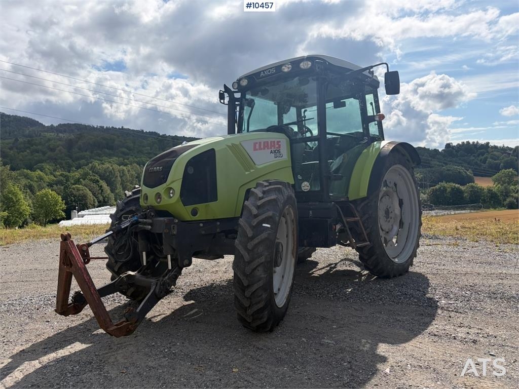 Tracteur agricole CLAAS Axos 340 — occasion 2010